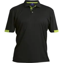 Mens Sphere Golfer Black-Lime
